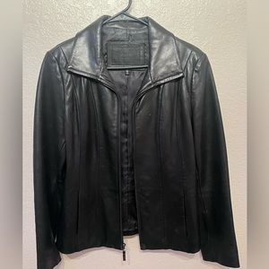 Avanti Black Leather Jacket